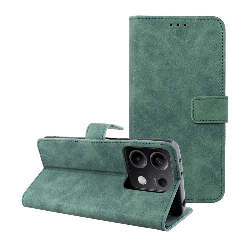 Kabura TENDER Book do XIAOMI Redmi NOTE 13 5G zielony