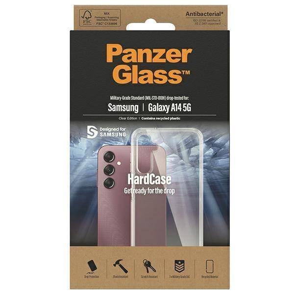 Case SAMSUNG GALAXY A14 5G PanzerGlass ClearCase (0436) Clear transparent