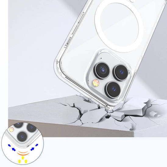 Case IPHONE 16 PRO Nexeri MagSafe Case transparent