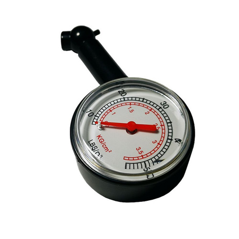 Miernik ciśnienia w oponach samochodowych czarny