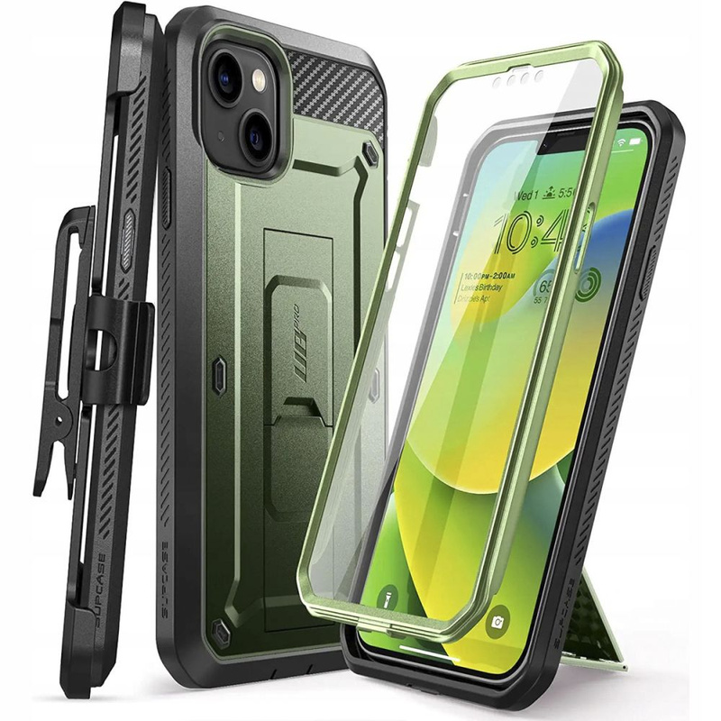 Supcase Unicorn Beetle Pro Hülle für iPhone 14 Plus grün