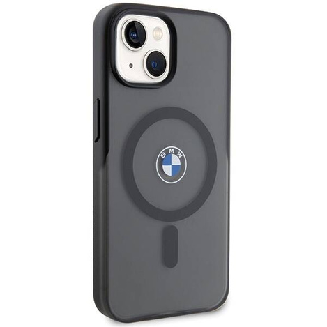 Oryginalne Etui APPLE IPHONE 15 PLUS BMW Hardcase IML Signature MagSafe (BMHMP15MDSLK) czarne