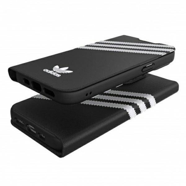 Original Handyhülle IPHONE 13 PRO Adidas OR Booklet Case PU schwarz