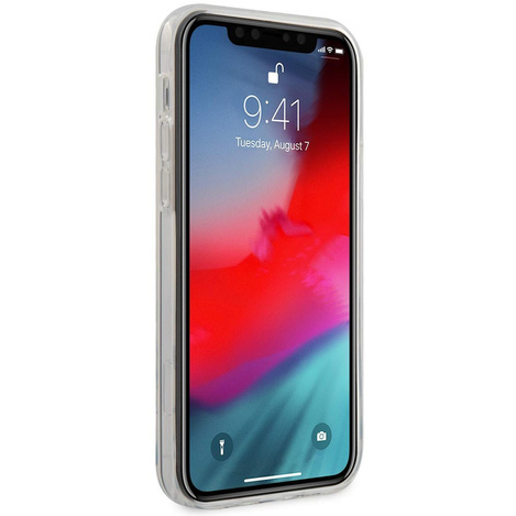 Guess GUHCP12MPCUCTLBK iPhone 12 Pro / iPhone 12 czarny/black hardcase Triangle Collection