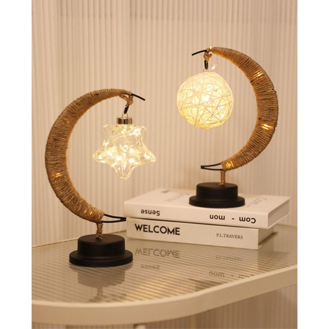 Lampka nocna Rogal piłka Art Deco (wzór 1) EID