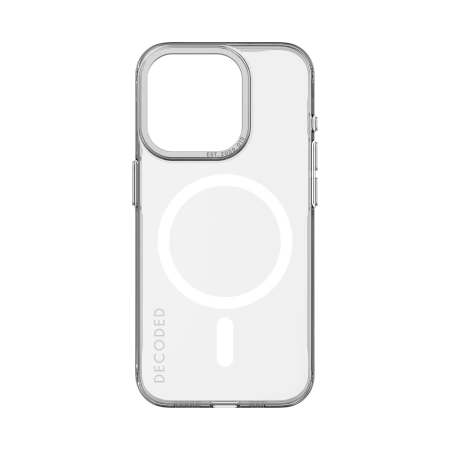 Decoded - protective case for iPhone 15 Pro compatible with MagSafe (ice)