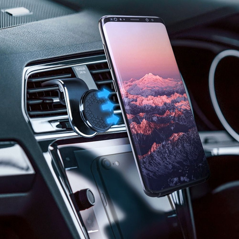 Uchwyt samochodowy Magentyczny HG1 do kratki wlotu