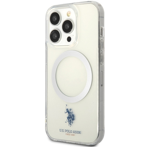Etui U.S. Polo Assn. MagSafe Collection do iPhone 15 Pro Max - przerozczyste