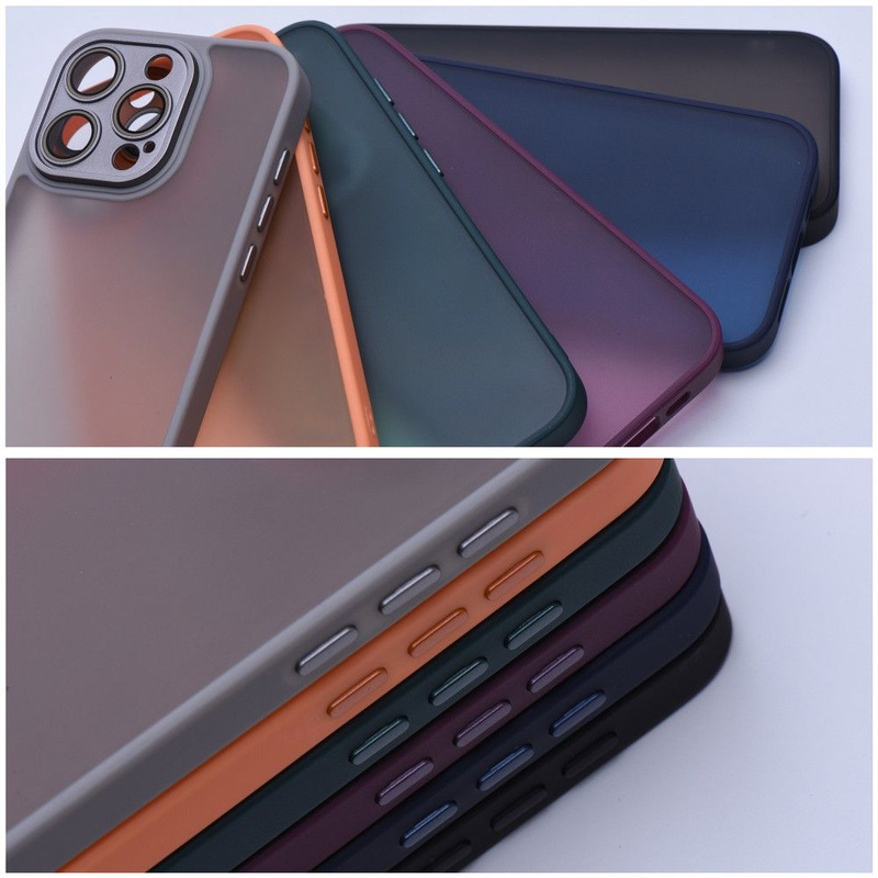 Futerał VARIETE do IPHONE 15 Pro Max stalowy