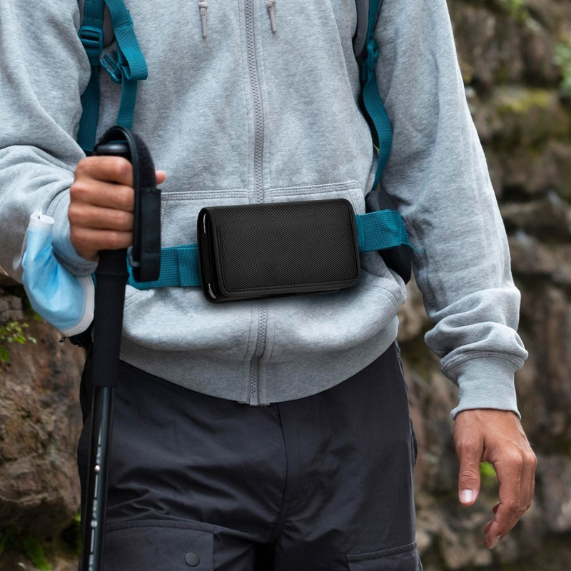 Uniwersalna Kabura POZIOMA do paska OXFORD - Model 1 - do IPHONE 5 / 5S / 5SE / 5C / OPPO A71