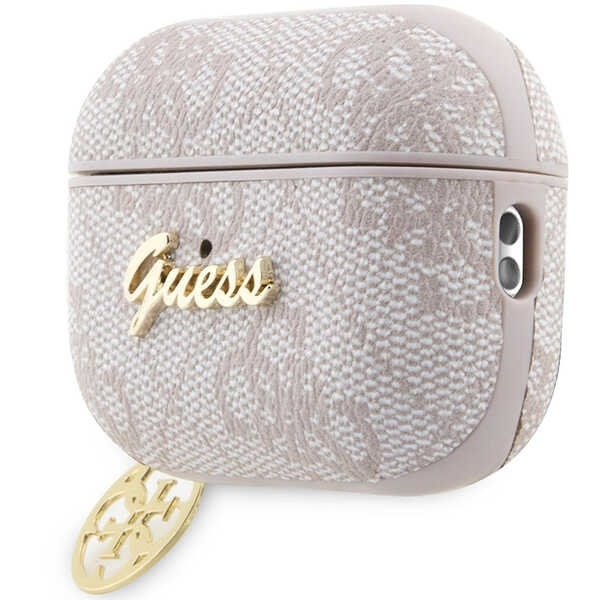 Guess GUAP2G4GSMP AirPods Pro 2 Cover Pink/Pink 4G Charm Collection