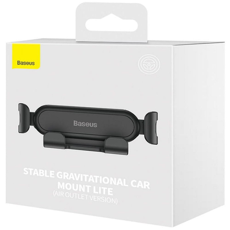 Baseus Gravity Air Vent Autotelefonhalter (Air Outlet Version) schwarz (SUWX010001)