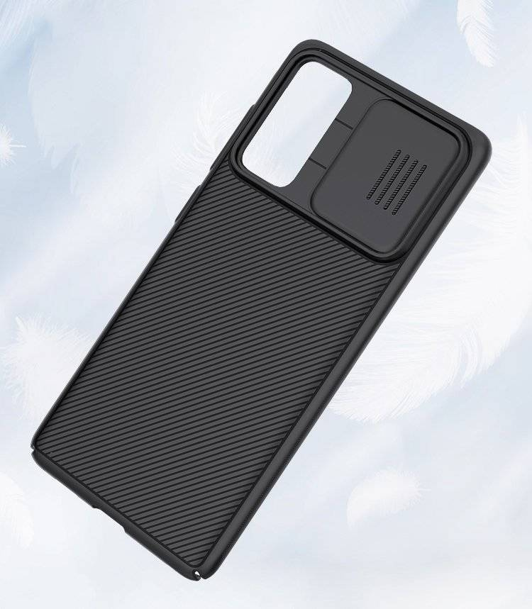 Nillkin CamShield Case etui pokrowiec osłona na aparat kamerę Samsung Galaxy S20 FE 5G czarny