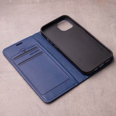 Etui Smart Caro do Motorola Moto E13 granatowe