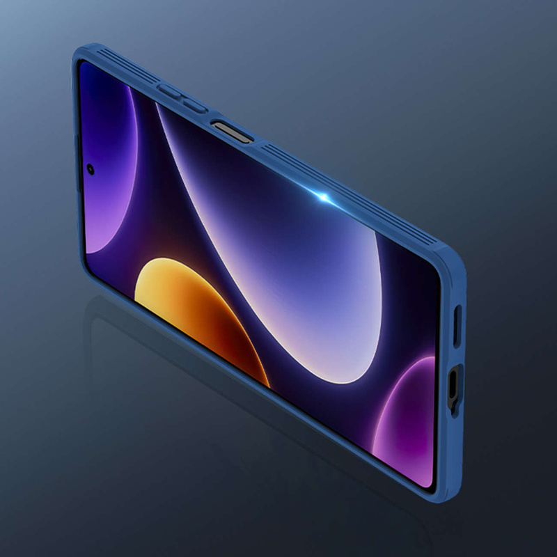 Xiaomi Redmi Note 12 Turbo / Xiaomi Poco F5 Armor Case mit Kameraabdeckung Nillkin CamShield Pro Case – Schwarz
