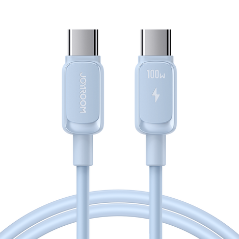 USB C – USB-C-Kabel 100 W 1,2 m Joyroom S-CC100A14 – Blau