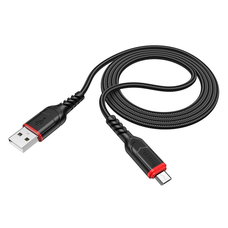 HOCO kabel USB do Micro 2,4A VICTORY X59 1 m czarny