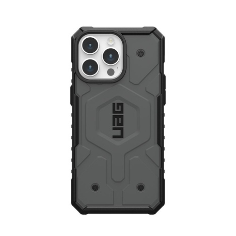 UAG Pathfinder Magsafe - Schutzhülle für iPhone 15 Pro Max (Silber)