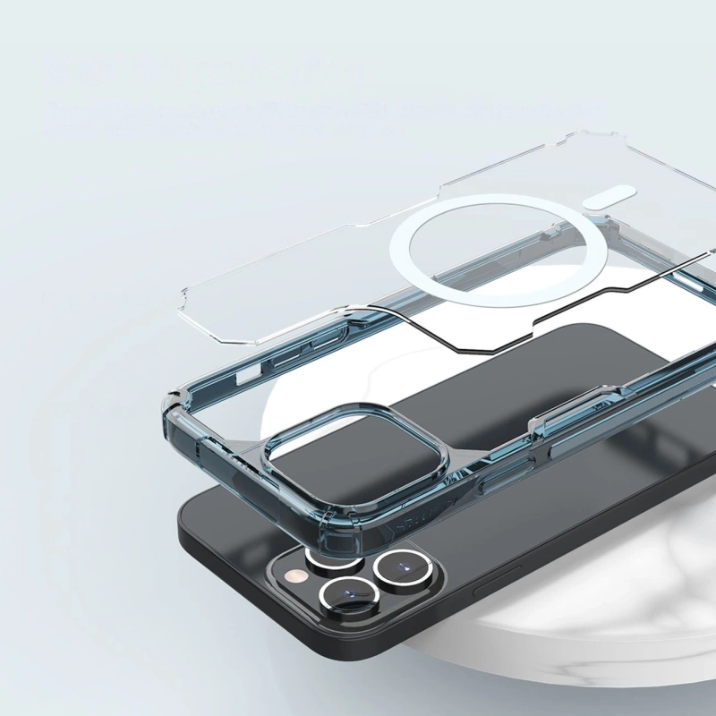 Nillkin Nature Pro armored case with MagSafe for iPhone 15 Pro Max - white