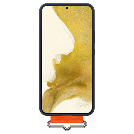 Samsung Silicone Cover gumowe silikonowe etui pokrowiec Samsung Galaxy S22+ (S22 Plus) granatowy (EF-GS906TNEGWW)