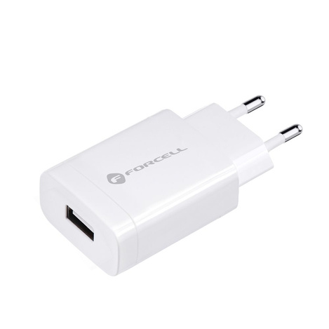 Forcell Ładowarka Sieciowa ze złączem USB A - 2,4A 18W z funkcją Quick Charge 3.0