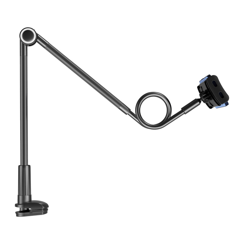 Wozinsky lange flexible Telefon- und Tablethalterung schwarz (WTHBK5)