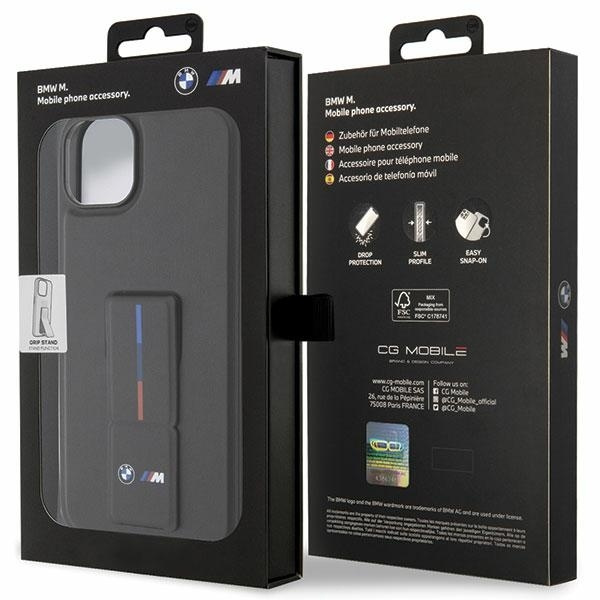 Case BMW BMHCP14S22GSLK iPhone 14 6.1&quot; black/black hardcase Grip Hot Stamp