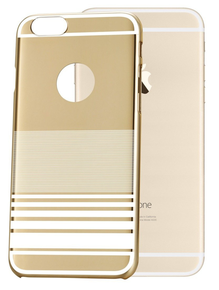 Etui X-FITTED Hard IPHONE 6+ Rainbow złote PPBJG