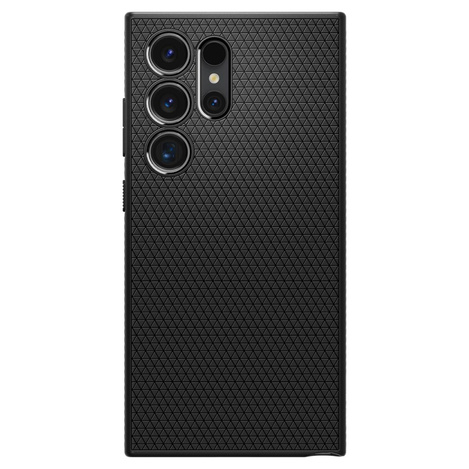 Spigen Liquid Air Hülle für Samsung Galaxy S24 Ultra – mattschwarz