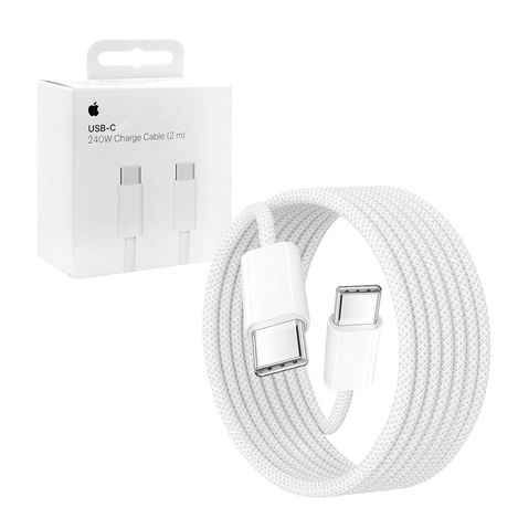 USB-C – USB-C Apple MU2G3ZM/A 240 W 5 A 2 m Kabel – Weiß