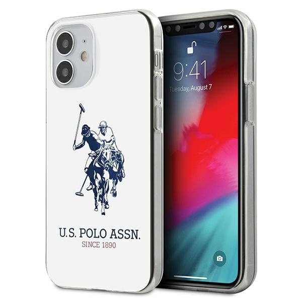 US Polo USHCP12STPUHRWH iPhone 12 mini biały/white Shiny Big Logo