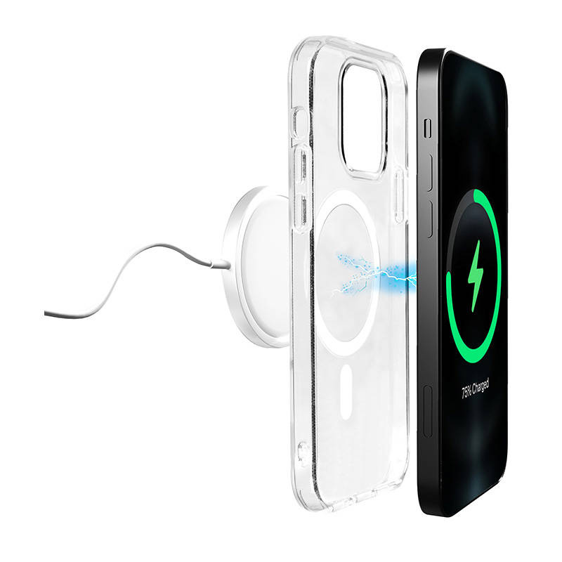 PURO LITEMAG - Etui iPhone 14 / 13 MagSafe (przezroczysty)