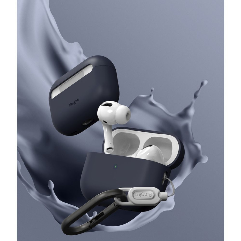 Schutzhülle APPLE AIRPODS PRO Ringke Silicone Midnight Blue