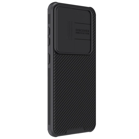 Nillkin CamShield Pro Panzerhülle mit Kameraabdeckung für Samsung Galaxy S24 – Schwarz