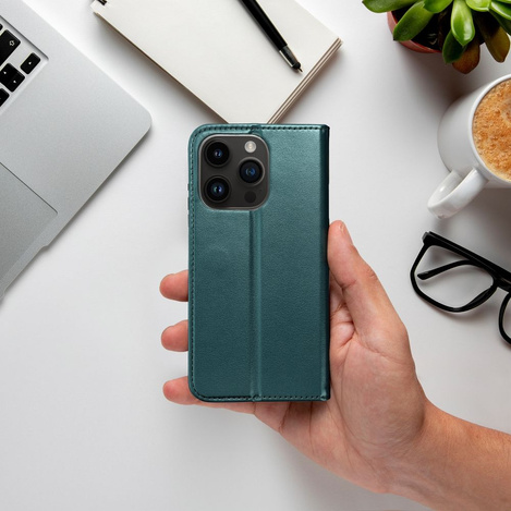 Kabura Smart Magneto do IPHONE 16 PLUS ciemnozielony