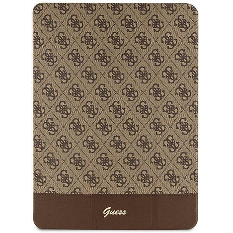 Guess GUFCP12PS4SGW iPad Pro 12.9" brązowy/brown 4G Stripe Allover