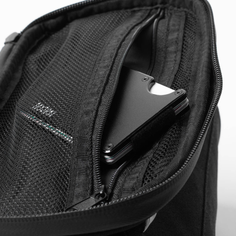 Wozinsky bicycle handlebar bag bike shoulder bag black (WBHBB-01)