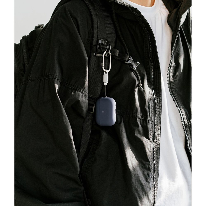 Schutzhülle APPLE AIRPODS PRO Ringke Silicone Midnight Blue