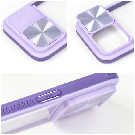 Futerał SLIDER do IPHONE X / XS fioletowy