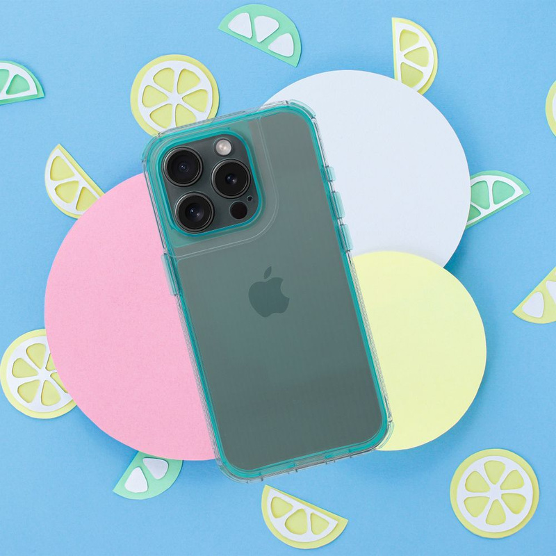 Futerał MATRIX CLEAR do IPHONE 17 Pro Max miętowy