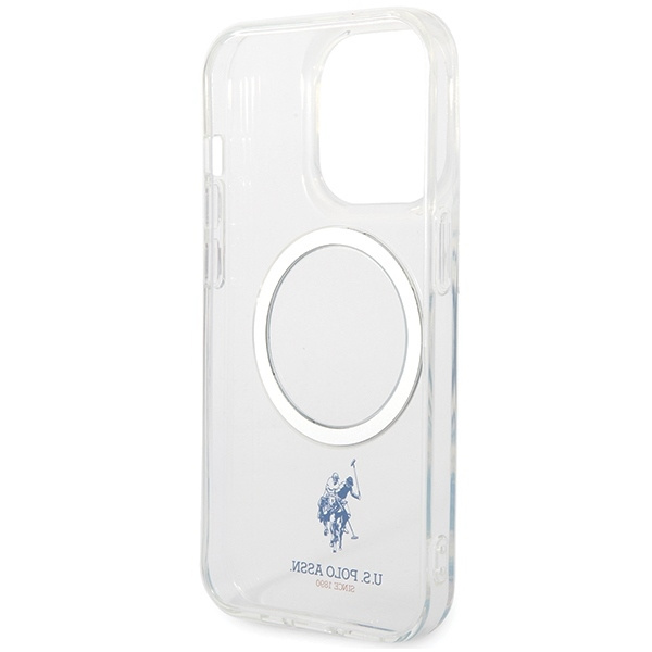 US Polo USHMP15LUCIT iPhone 15 Pro 6,1" transparente MagSafe-Kollektion