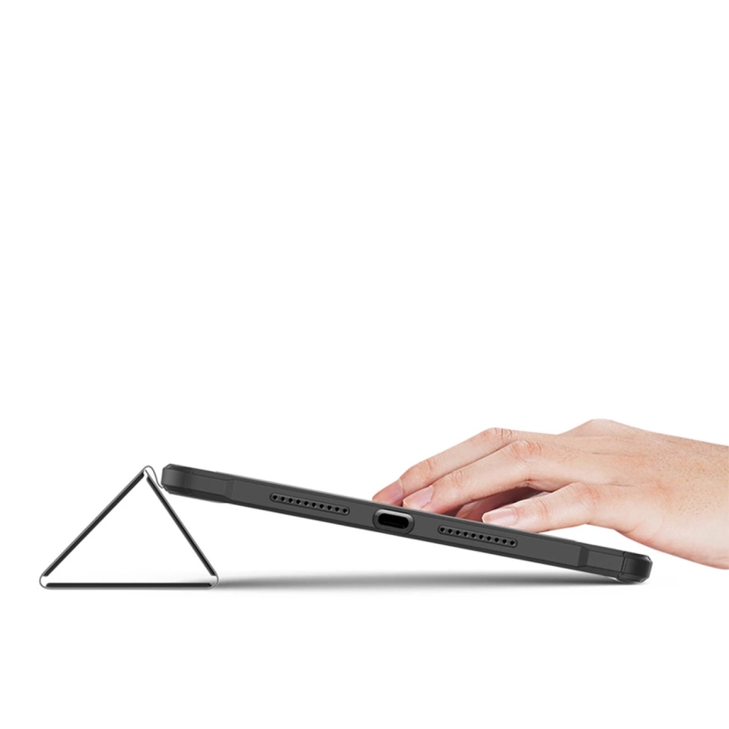 Dux Ducis Toby Hülle für Huawei MatePad Pro 11'' (2022) Cover mit S Pen Pen Smart Cover Ständer Schwarz