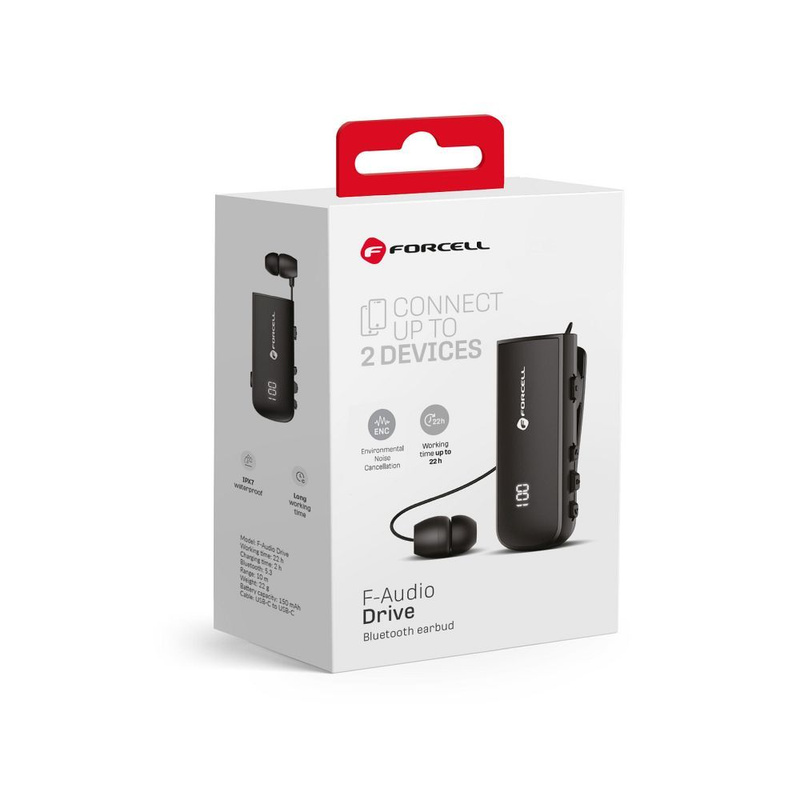 FORCELL F-AUDIO słuchawka bezprzewodowa / bluetooth Drive EarBud