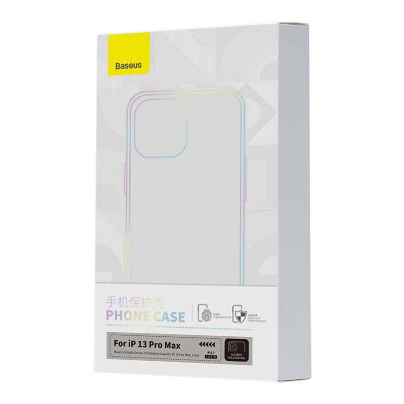 Etui IPHONE 13 PRO MAX Baseus Simple transparentne