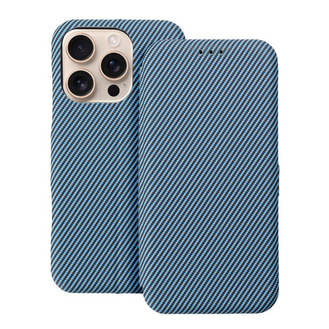 Kabura FOLIO Side Magnet do IPHONE 14 PRO MAX niebieski
