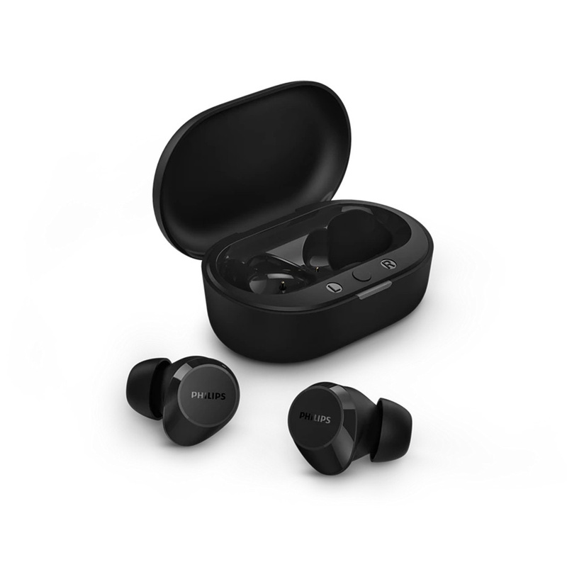 SŁUCHAWKI PHILIPS DOUSZNE TWS BEZPRZEWODOWE BLUETOOTH TRUE WIRELESS CZARNE Phil-TAT1209BK/00