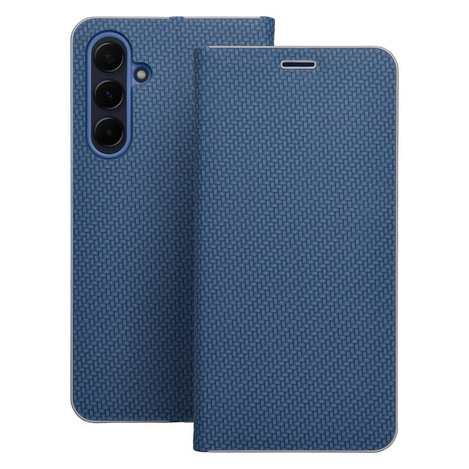 Kabura LUNA Book Carbon do SAMSUNG A55 5G niebieski