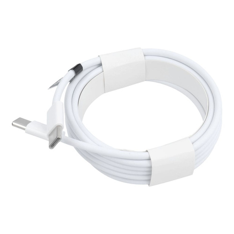 Kabel Typ C do Typ C PD QC3.0 3A 30W HD26 BOX 2 m biały