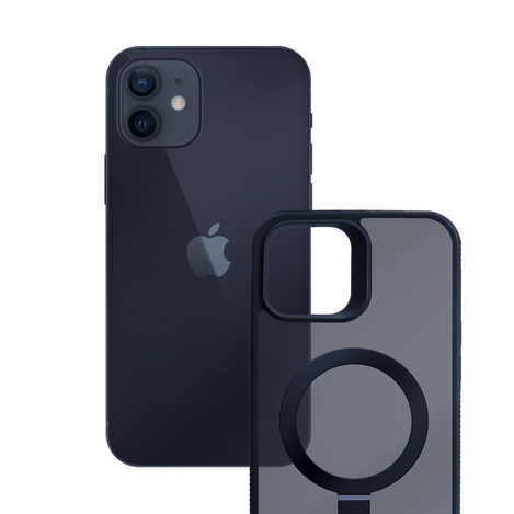3MK Smoke Case iPhone 12/12 Pro Magsafe & Stand