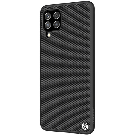 Nillkin Textured Case rugged cover with gel frame and nylon on the back Samsung Galaxy A22 4G black